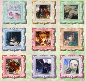 Aimant de réfrigérateur Anime Japonais Tanjiro <span class=keywords><strong>Nezuko</strong></span> Giyu, cadre photo 3D en briques, objet de collection, décoration de chambre mignonne, cadeau pour jeu de table - Product Image 2