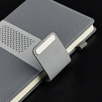 Carnets de notes à clip en cuir de luxe personnalisé de style personnalisable agenda personnalisé à boutons-pression magnétiques