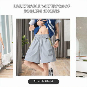 Breathable <b>Waterproof</b> <b>Shorts</b> Casual Athletic Summer <b>Short</b> Pants - Product Image 2