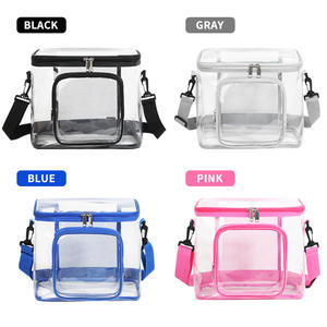 Sacs de voyage tendance de haute qualité, personnalisables, transparents, en PVC, imperméables, à fermeture éclair, multicolores - Product Image 2