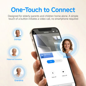 กล้องวงจรปิดไร้สาย Vstarcam CV332 ความละเอียด 2MP สำหรับบ้าน หน้าจอ 2.8 นิ้ว หมุนได้ ปรับมุมมองได้ สนทนาสองทาง ตรวจจับมนุษย์ มองเห็นในเวลากลางคืน เชื่อมต่อคลาวด์ - Product Image 3