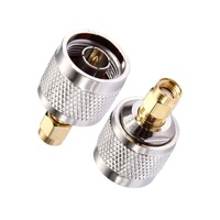 Adaptateur RF N mâle vers RP SMA mâle, polarité inversée, adaptateur SMA mâle vers N mâle