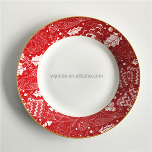 Wholesale Tableware Nordic Style <strong>Christmas</strong> Design Dishes Dinnerware <strong>Sets</strong> Ceramic Plates <strong>Crockery</strong> Porcelain Dinner <strong>Set</strong> - Product Image 2