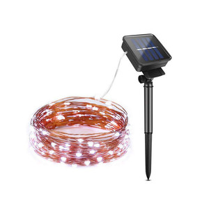 Năng lượng mặt trời <span class=keywords><strong>LED</strong></span> Cổ Tích chuỗi 30m 300led/<span class=keywords><strong>5M</strong></span> 50LED không thấm nước cho trang trí sân vườn ngoài trời DIY Giáng sinh ánh sáng - Product Image 5