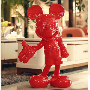 Escultura <span class=keywords><strong>de</strong></span> Ratón <span class=keywords><strong>de</strong></span> Arte <span class=keywords><strong>Pop</strong></span> Personalizada, Estatua <span class=keywords><strong>de</strong></span> <span class=keywords><strong>Mickey</strong></span> <span class=keywords><strong>de</strong></span> Fibra <span class=keywords><strong>de</strong></span> Vidrio, Escultura <span class=keywords><strong>de</strong></span> Resina <span class=keywords><strong>de</strong></span> Dibujos Animados para Jardín - Product Image 3