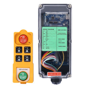 TOP Fashion 4 botones de una sola velocidad artesanía y control remoto de polipasto eléctrico de radio industrial de calidad - Product Image 1