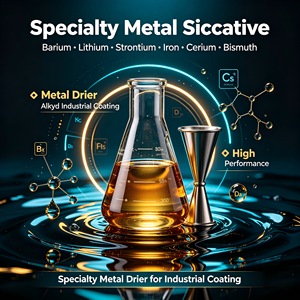 Sécurant métallique spécial au baryum, lithium, strontium, fer, céryum, bismuth pour revêtements industriels à base d'alkyd - Product Image 1