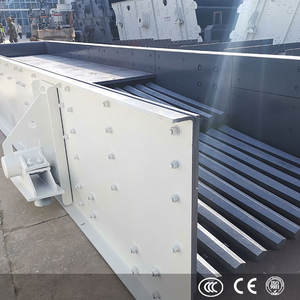 Alimentateur vibrant électrique linéaire ZSW/GDZ 80-1500 T/H pour l'exploitation minière, machine à pierre fiable - Product Image 2