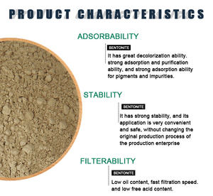 벤토나이트 점토 식품 등급 분말 와인 만들기 용 벤토나이트 - Product Image 6