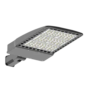 7 anos de garantia 130lm/w ao ar livre impermeável IP66 sapato caixa luz 100W 150W 200W 240W 300W estacionamento 220v levou rua luz