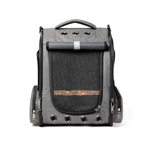 Baolujie <b>Pet</b> <b>Carrier</b> <b>Backpack</b> Medium Size Mesh Ventilation For Birds Travel Use - Product Image 5