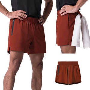Léger hommes Gym course entraînement Fitness sueur Boxer Shorts Nylon hommes entraînement <span class=keywords><strong>basket</strong></span>-ball entraînement Shorts avec fermeture éclair Pocke - Product Image 1