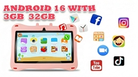 Tablet Pabrik Kustomisasi Merek Pesanan Massal Android 16 7 Inci Kontrol Orang Tua Aplikasi Pembelajaran Tablet PC Anak