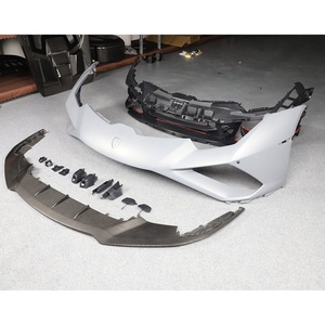 Nouveau pare-chocs avant moulé par injection en fibre de carbone sèche 2014-2023, lèvre avant neuve compatible avec Lamborghini Huracan LP580/610 EVO - Product Image 3