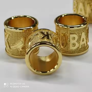 <span class=keywords><strong>Bague</strong></span> de pied de <span class=keywords><strong>pigeon</strong></span> ornementale plaquée or avec design gravé <span class=keywords><strong>Bague</strong></span> d'identification spéciale de <span class=keywords><strong>pigeon</strong></span> d'élevage - Product Image 3