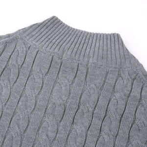 Pull-over <span class=keywords><strong>Polo</strong></span> en Tricot de Luxe Brodé en Coton Décontracté avec Fermeture Éclair Courte Personnalisé RL Ralphes Tricoté Laurenes pour Hommes - Product Image 5