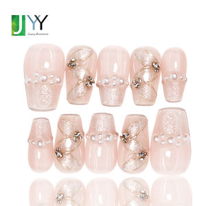 Kit de Faux Ongles 3D en Gel Acrylique de Luxe Faits à la Main – Vente en Gros à Bon <span class=keywords><strong>Prix</strong></span> - Product Image 1