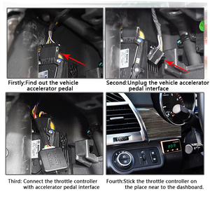 F1 Mô Hình 9 Ổ Đĩa Bàn Đạp Gia Tốc Nhiên Liệu Hiệu Quả Chế Độ Đua Điều Khiển Bướm Ga Tự Động Thiết Bị Điện Tử - Product Image 6