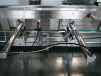 Machine de remplissage automatique de fûts à 4 têtes pour huile lubrifiante, avec pesage par gravité et bouchage