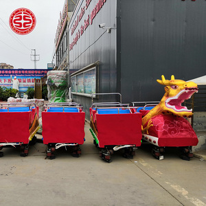 Mini Montaña Rusa Eléctrica, <span class=keywords><strong>Tren</strong></span> Dragón, Pista de Diversión, Atracciones de Oruga para Parque de Atracciones, Montaña Rusa para Jardín en Venta - Product Image 4