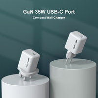 Chargeur Mural Portable GaN 35W 30W pour Téléphone Portable, Adaptateur de Charge Rapide PD 35W Type-C pour Samsung Apple iPhone 17