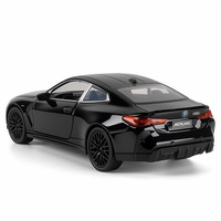 1:32 voiture de sport M4 modèle alliage moulé sous pression voiture de sport jouets en métal pour enfants modèle de berline à deux portes transfrontalière