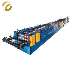 Machine de formage à froid pour gouttières en acier coloré et en aluminium, machine de fabrication de tuiles en argile - Product Image 3