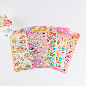 2025 Dán Tùy Chỉnh Trẻ Em Bọt Dán Puffy Sticker Tấm Kid 3D Tấm Bong Bóng - Product Image 4