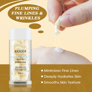 Marque privée 30 <span class=keywords><strong>gélules</strong></span>/bouteille Capsules de sérum pour le visage à la vitamine B5 Capsules de sérum à l'<span class=keywords><strong>acide</strong></span> <span class=keywords><strong>hyaluronique</strong></span> Traitement du visage - Product Image 5