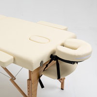 Spa professionnel Camilla Para Table de massage pliante à 3 sections Table de lit de massage portable