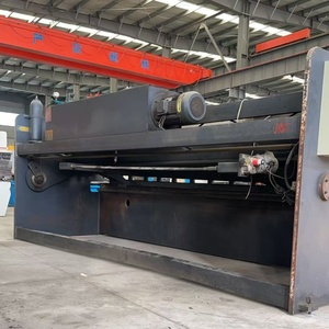 Heavy Duty Guillotine Shear Hydraulic CNC Metal Shearing <b>Machine</b> High Precision Sheet Metal <b>Cutter</b> for Steel Plate Processing - Product Image 5