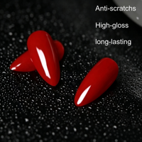 Top Coat Sans Essuyage Longue Durée Sans Fluorescence Anti-Jaunissement Gel UV Diamant