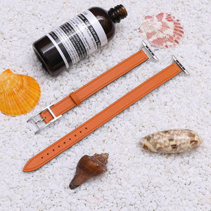 Pour <span class=keywords><strong>apple</strong></span> <span class=keywords><strong>Watch</strong></span> <span class=keywords><strong>ultra</strong></span> Strap 49mm 46mm Bracelets 45mm 41mm 40mm Bracelets en <span class=keywords><strong>cuir</strong></span> véritable 14mm pour Hermes I <span class=keywords><strong>Watch</strong></span> h Band - Product Image 5