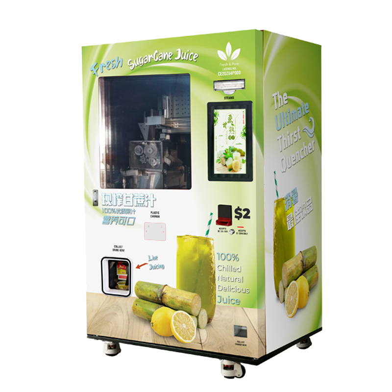 sugarcane lemon vending machine