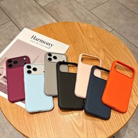 Coque de protection en silicone pour appareil photo, antichute, en TPU souple, pour iPhone 18 17 Pro Max Air Plus