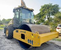 Rouleau compresseur vibrant à tambour unique XS113E de 11 tonnes avec moteur, pompe et moteur électrique haute efficacité – Meilleur prix à vendre