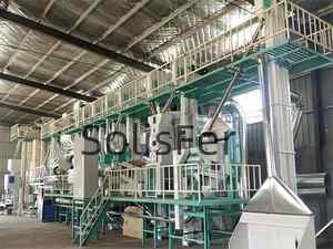 เครื่องแปรรูปข้าวเปลือกสายการผลิตข้าว25-30ตันอุปกรณ์ข้าวสาร - Product Image 3