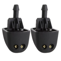 Jets de lave-glace avant buses d'eau pulvérisation 93160047 7700823915 pour Renault Trafic II X83 Opel Vauxhall Vivaro Primastar
