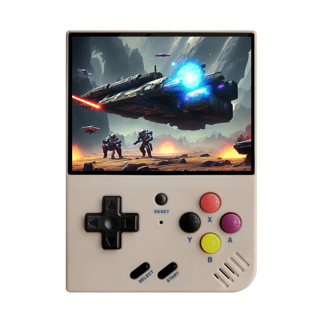 R33S Retro Handheld Gaming Console Portable Linux Emulator Console with IPS Screen and Built-in Games