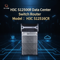 Routeur commutateur de centre de données H3C S12516CR prenant en charge les interfaces haute densité 25G/40GE/100GE/400GE