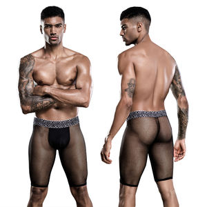 JSY, ropa interior sexy para hombre, bragas de malla transpirable, lencería sexy erótica para hombre transparente para adultos - Product Image 1