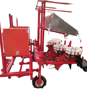 Transplanteur de légumes monté sur tracteur, type coupelle, machine automatique de repiquage de semis pour champ agricole - Product Image 1
