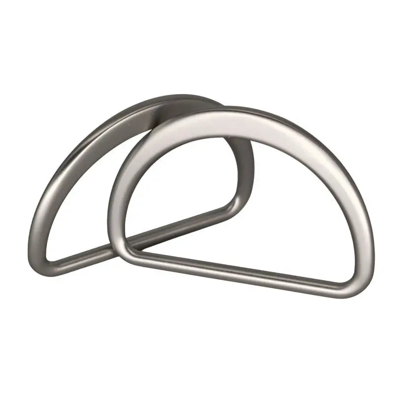Fabrik Großhandel Taschen Zubehör Benutzer definiertes Logo D Ring Schnallen Metall Schnalle Gürtel für Taschen