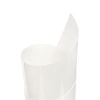 Film ignifuge de petit pain de panneau isolant résistant à la chaleur de feuille en plastique opaque de pp pour l'utilisation de couverture de cheminée dureté rigide à haute brillance