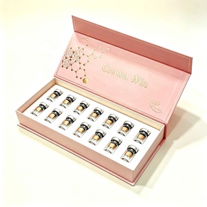 Custom Printed Handmade Rigid Cardboard Peptide Vials Bottle Magnetic Closure Gift <b>Box</b> for Cosmetic Skincare Package Paper <b>Box</b> - Product Image 3