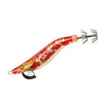 Leurre en bois personnalisable pour la pêche en mer, appât artificiel dur, hameçon lumineux pour calamar, taille 22 #   Appât de pêche bionique imitant le poisson