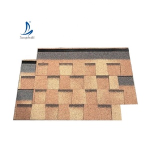 Tuiles de toiture laminées 5.2mm d'épaisseur double couche feuille de tuile Atab bardeaux d'asphalte bitume - Product Image 3