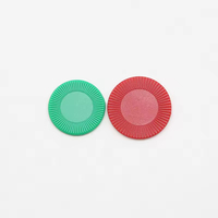 Jetons de jeu de mahjong en plastique en gros, 22 mm, 25 mm, 38 mm, jetons de poker, logo personnalisé, jetons de roulette de casino