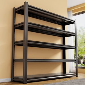 Estante de Almacenamiento de Acero Ajustable de 4 Niveles para Hogar, Almacén, Balcón y Uso Comercial - Product Image 1