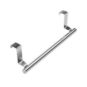 Portasciugamani <span class=keywords><strong>da</strong></span> <span class=keywords><strong>Porta</strong></span> in Acciaio Inox Spazzolato di Alta Qualità per Armadi e Ante - Product Image 1